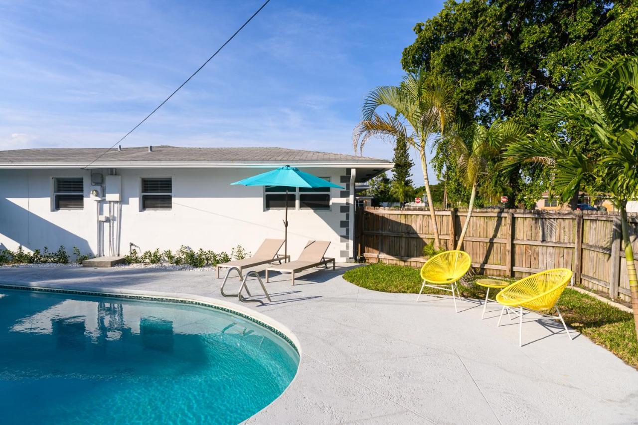 Luxury Casa 4 Bedrooms With Pool & Game Room 15 Mins To Ocean Fort Lauderdale Ngoại thất bức ảnh