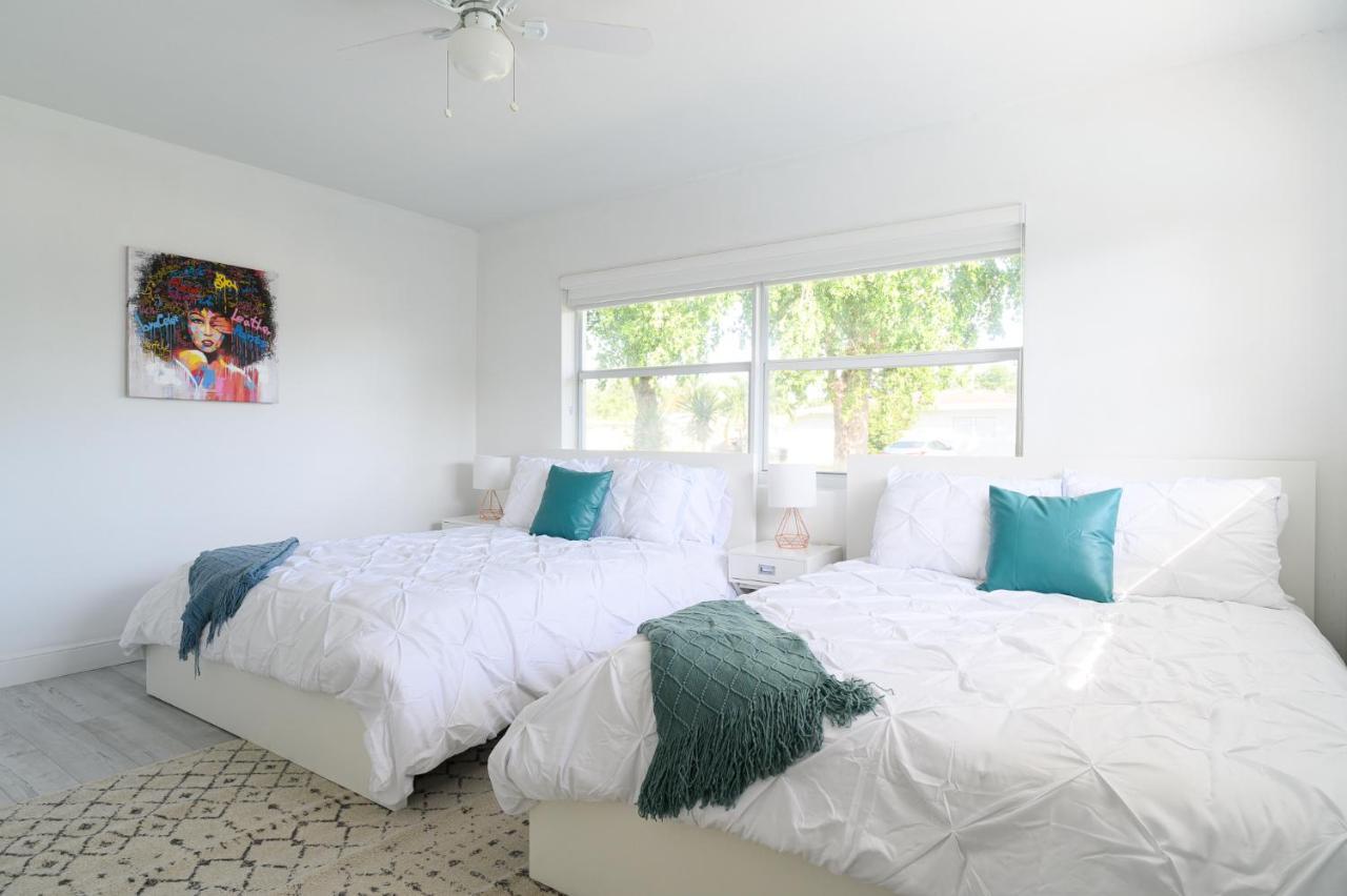 Luxury Casa 4 Bedrooms With Pool & Game Room 15 Mins To Ocean Fort Lauderdale Ngoại thất bức ảnh